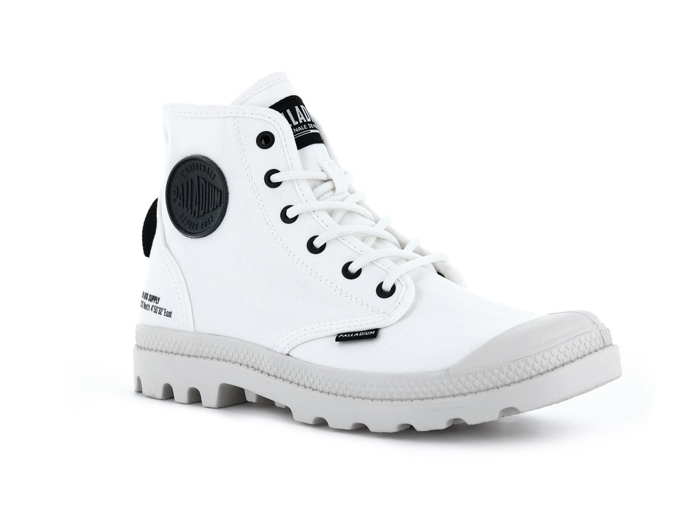 Botas Palladium PAMPA HI HTG SUPPLY Mujer Blancas | Costa Rica-03658